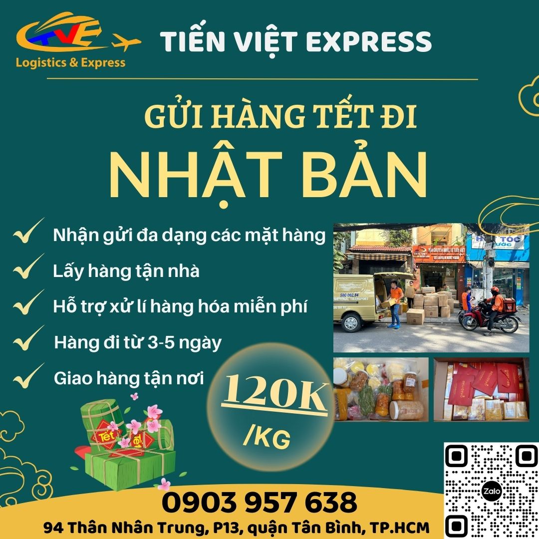 Gửi hàng đi USA, Canada - Tiến Việt Express